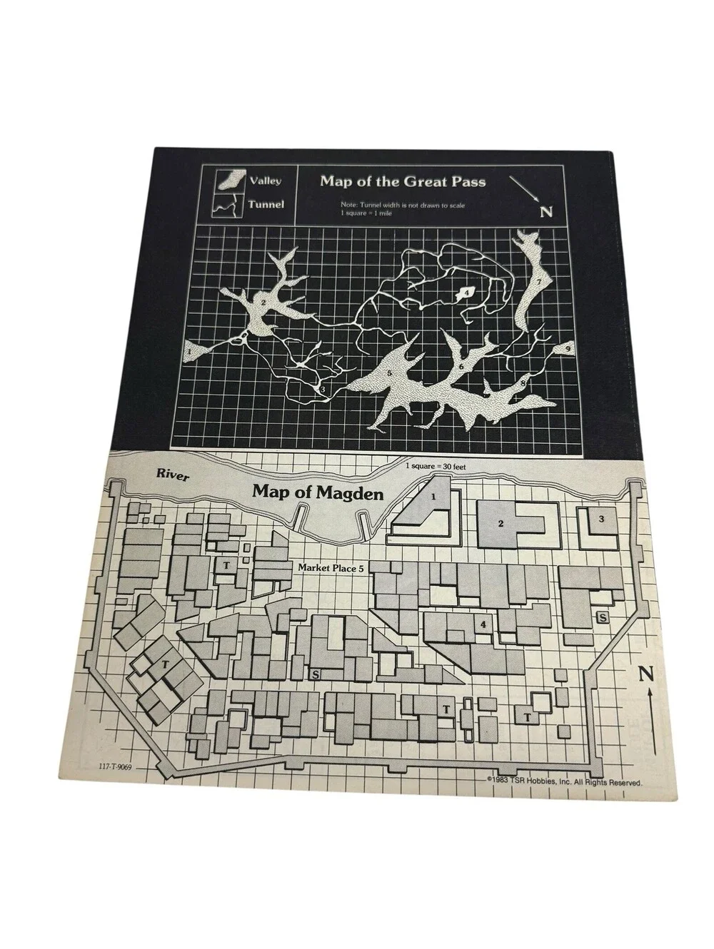 TSR Basic D&D Temple of Death (1st Printing) VG